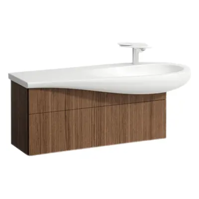 Laufen ILBAGNOALESSI koupelnová skříňka pod umyvadlo 94x44,2x32,1 cm noce canaletto H43043109763