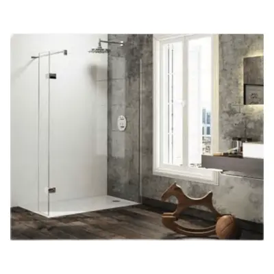 Hüppe Solva pure sprchová zástěna walk-in 100 cm ST3703.092.322