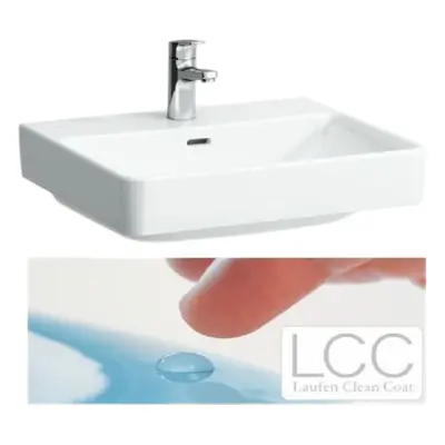 Laufen Pro S umyvadlo 55x46,5 cm otvor pro baterii uprostřed h8109624001041 1096.2.400.104.1