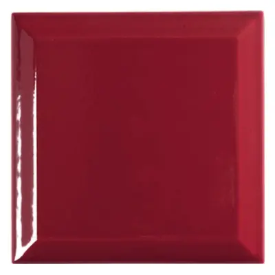 Dlažba Tonalite Diamante bordeaux diamant 15x15 cm lesk DIA562