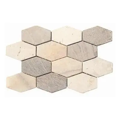 Mozaika Mosavit Hexagonal mix 25x37 cm mat SUMBA