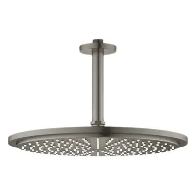 Grohe Rainshower Cosmopolitan Metal hlavová sprcha včetně sprchového ramena brushed hard graphit