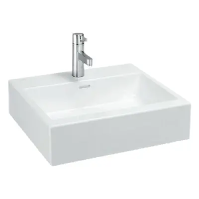 Laufen Living City nábytkové umyvadlo 50x46 cm otvor pro baterii uprostřed h8174320001041 1743.2