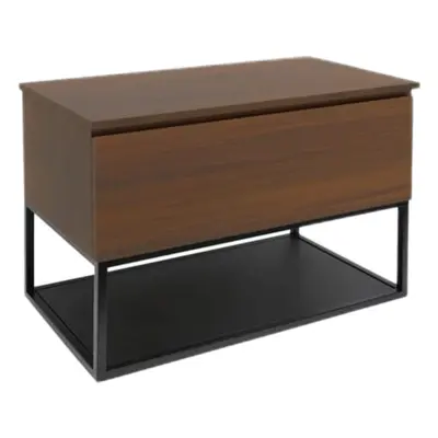 Koupelnová skříňka s krycí deskou SAT B-Way 99x57x45 cm ořech mat BWAY100NUTDF