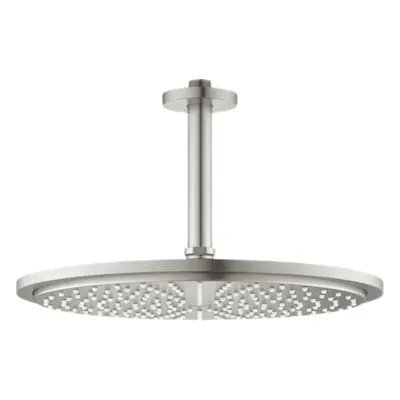 Grohe Rainshower Cosmopolitan Metal hlavová sprcha včetně sprchového ramena supersteel 26067dc0 