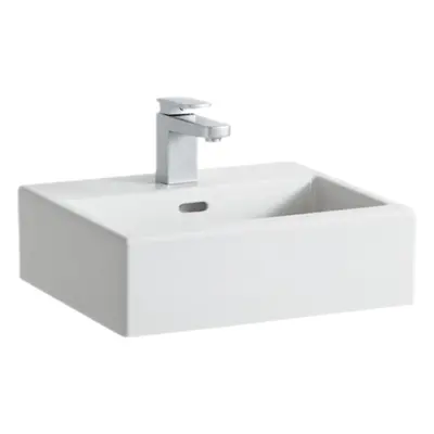 Laufen Living umývátko 45x38 cm otvor pro baterii uprostřed h8154320001041 1543.2.000.104.1