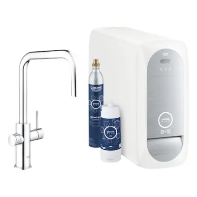 Grohe Blue Home dřezová baterie s vytahovací sprškou chrom 31543000 G31543000