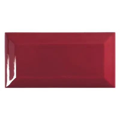 Obklad Tonalite Diamante bordeaux diamant 7,5x15 cm lesk DIA77562