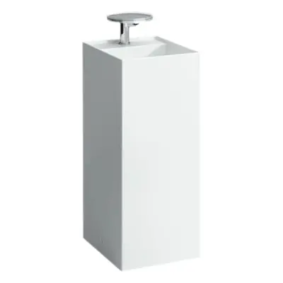 Laufen Kartell By Laufen volně stojící umyvadlo 37,5x43,5 cm otvor pro baterii h8113310001111 11