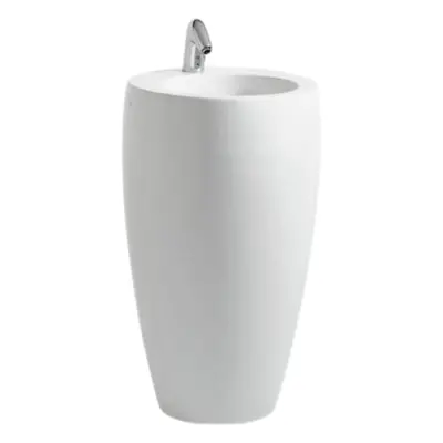 Laufen Alessi One volně stojící umyvadlo 53x53 cm bez otvoru pro baterii h8119724001091 1197.2.4