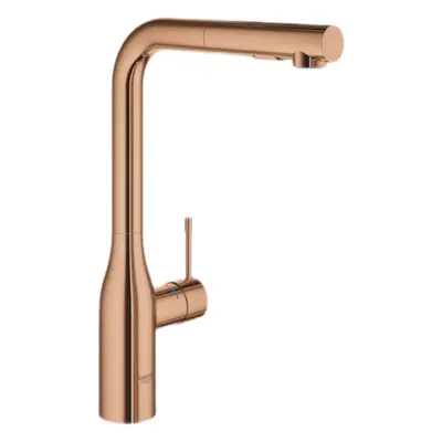 Dřezová baterie GROHE Essence New s vytahovací sprškou Warm Sunset 30270DA0