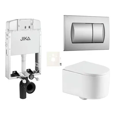 Závěsný wc set k zazdění SAT SIKOJZREX72CRM