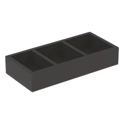 Geberit Selnova příslušenství přihradka do zásuvky 15x32,3x5,9 cm láva mat 500.677.00.1