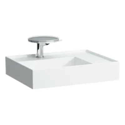 Laufen Kartell By Laufen umyvadlo 60x46 cm otvor pro baterii, bez přepadu H8103340001111