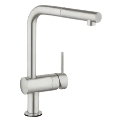 Grohe Minta Touch dřezová baterie s vytahovací sprškou supersteel 31360dc1 G31360DC1