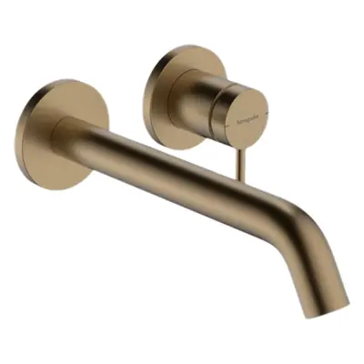 Hansgrohe Tecturis S umyvadlová baterie bez podomítkového tělesa kartáčovaný bronz 73 351 140