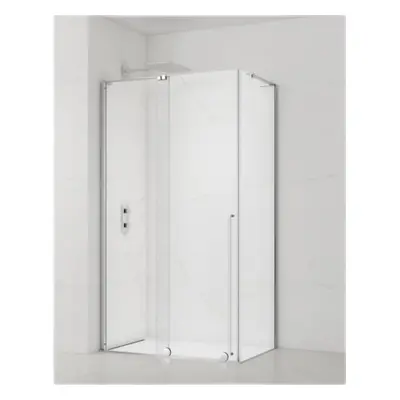 Sprchový kout obdélník 100x90 cm SAT Walk-In Xmotion SATBWIXMN100S90