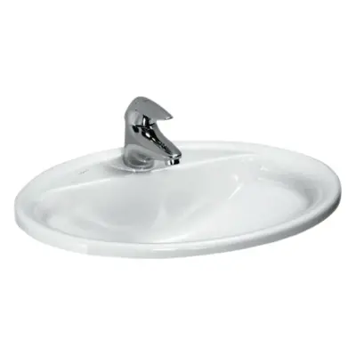 Laufen Laufen Pro umyvadlo 56x44 cm otvor pro baterii uprostřed h8139510001041 1395.1.000.104.1