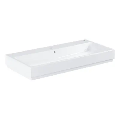 Grohe Cube Ceramic umyvadlo 100x49 cm alpine-white otvor pro baterii uprostřed 3938600h G3938600