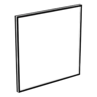 Ideal Standard Conca zrcadlo bez vypínače 80x80 cm černá matná T3966BH