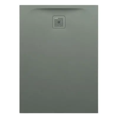 Laufen PRO sprchová vanička obdélníková 110x80 cm litý mramor betonově šedá H2129540790001