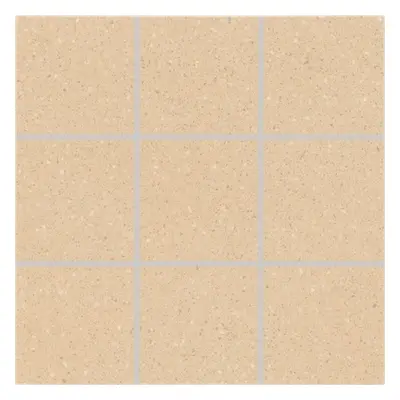 Dlažba Rako Compila Sand 10x10 cm mat DAK11868.1