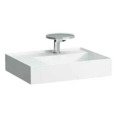 Laufen Kartell By Laufen umyvadlo 60x46 cm otvor pro baterii, bez přepadu H8103350001111