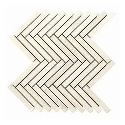 Mozaika Mosavit Arrows blanco 24x29 cm mat ARROWSBL