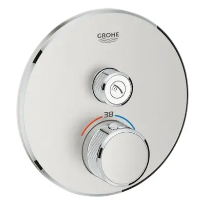 Grohe Smart Control termostat s termostatickou baterií supersteel 29118dc0 G29118DC0