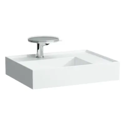 Laufen Kartell By Laufen umyvadlo 60x46 cm otvor pro baterii, bez přepadu H8103344001111