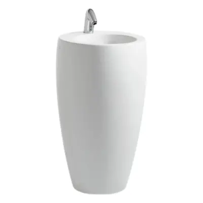 Laufen Alessi One volně stojící umyvadlo 53x53 cm otvor pro baterii uprostřed h8119724001041 119