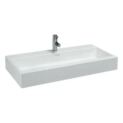 Laufen Living City nábytkové umyvadlo 100x46 cm otvor pro baterii uprostřed h8184380001041 1843.