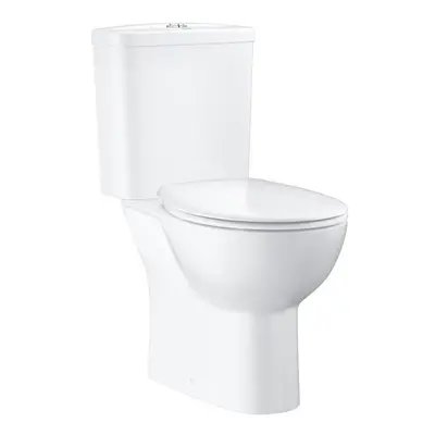 Wc kombi komplet GROHE BAU-CERAMIC alpská bílá zadní odpad 39604000