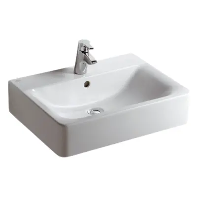 Ideal Standard Connect umyvadlo 55x46 cm otvor pro baterii uprostřed E713901