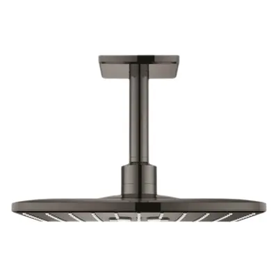 Grohe Rainshower SmartActive Cube hlavová sprcha strop včetně sprchového ramena hard graphite 26