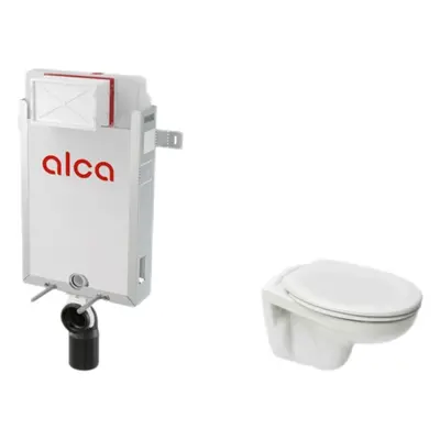 Cenově zvýhodněný závěsný WC set Alca k zazdění + WC S-Line S-line Pro SIKOAP2