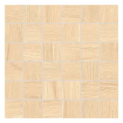 Mozaika Rako Plank mid 30x30 cm reliéfní DDM05894.1