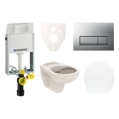 Cenově zvýhodněný závěsný WC set Geberit k zazdění + WC S-Line SIKOGE1U8