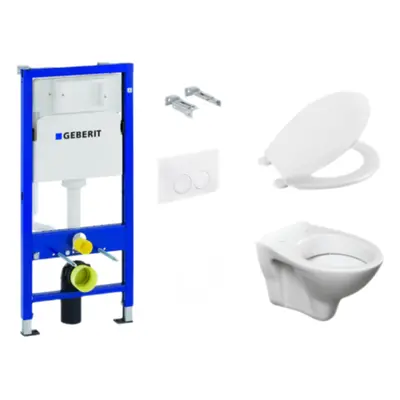 Cenově zvýhodněný závěsný WC set Geberit + WC S-Line S-line Pro 458.103.00.1NR1