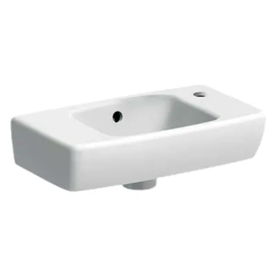 Geberit Selnova Compact umývátko selnova 45x25 cm otvor pro baterii vpravo 500.318.01.5