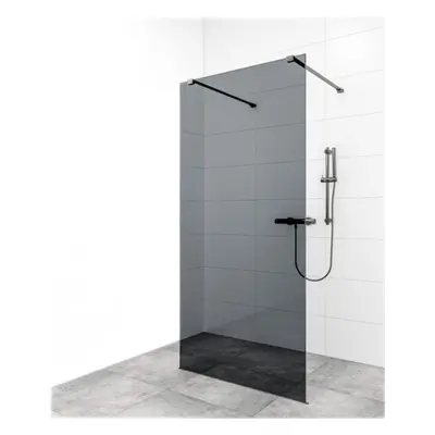 Sprchová zástěna Walk-in 110 cm SAT v barvě profilu Gun metal SATBWI110KSZAVGM