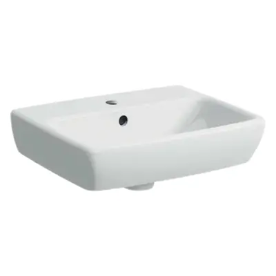 Geberit Selnova Square umývátko selnova 45x35 cm otvor pro baterii uprostřed 500.322.01.7