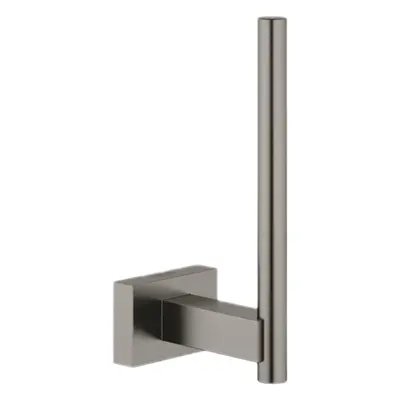 Grohe Essentials Cube držák toaletního papíru kartáčovaný hard graphite G40623AL1