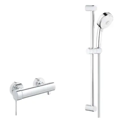 Cenově zvýhodněný GROHE set pákové baterie Essence 33636001 se sprchovým setem 27580002