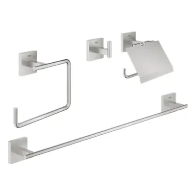 Grohe Start Cube Accessories sada doplňků supersteel 41115dc0 G41115DC0