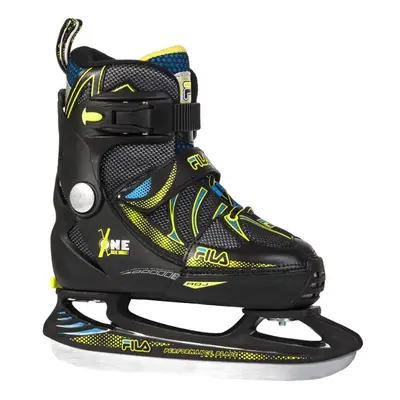 Dětské lední brusle Fila X-One Ice Blue/Lime, M