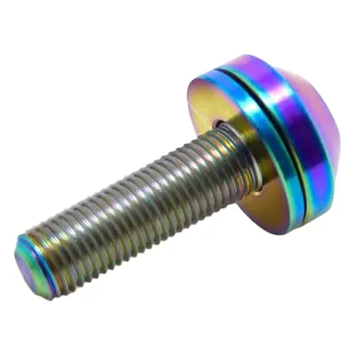 TLC Metric Titanium BMX Šroub Náboje (14mm|Rainbow)