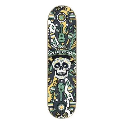 Hydroponic Mexican Skull 2.0 Skate Deska (8.125"|Black)