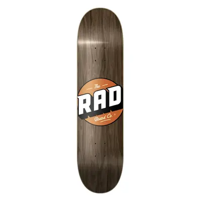 RAD Solid Logo Skate Deska (8"|Vintage Maple)