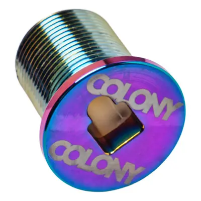 Colony BMX Vidlice Top Cap šroub (Rainbow Anodise|M25)